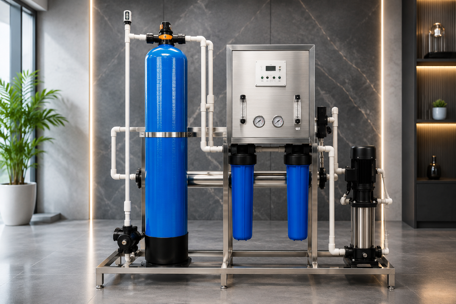 Industrial 250 LPH RO Plant