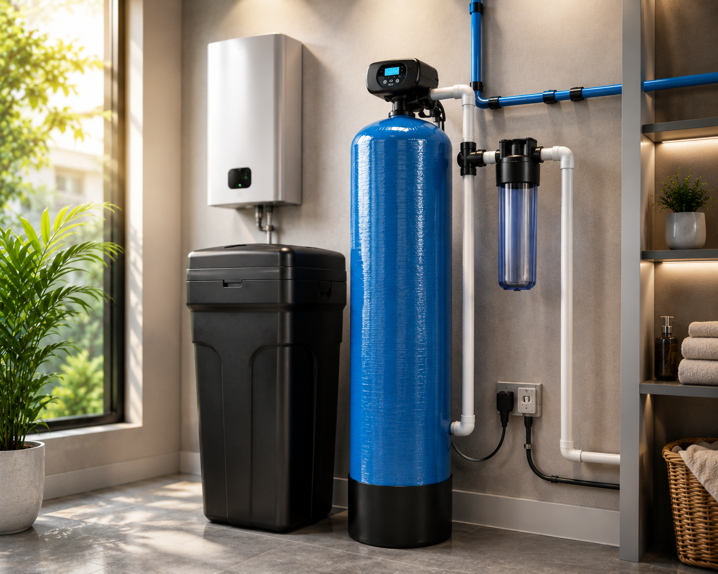 Whole House Automatic Water Softener