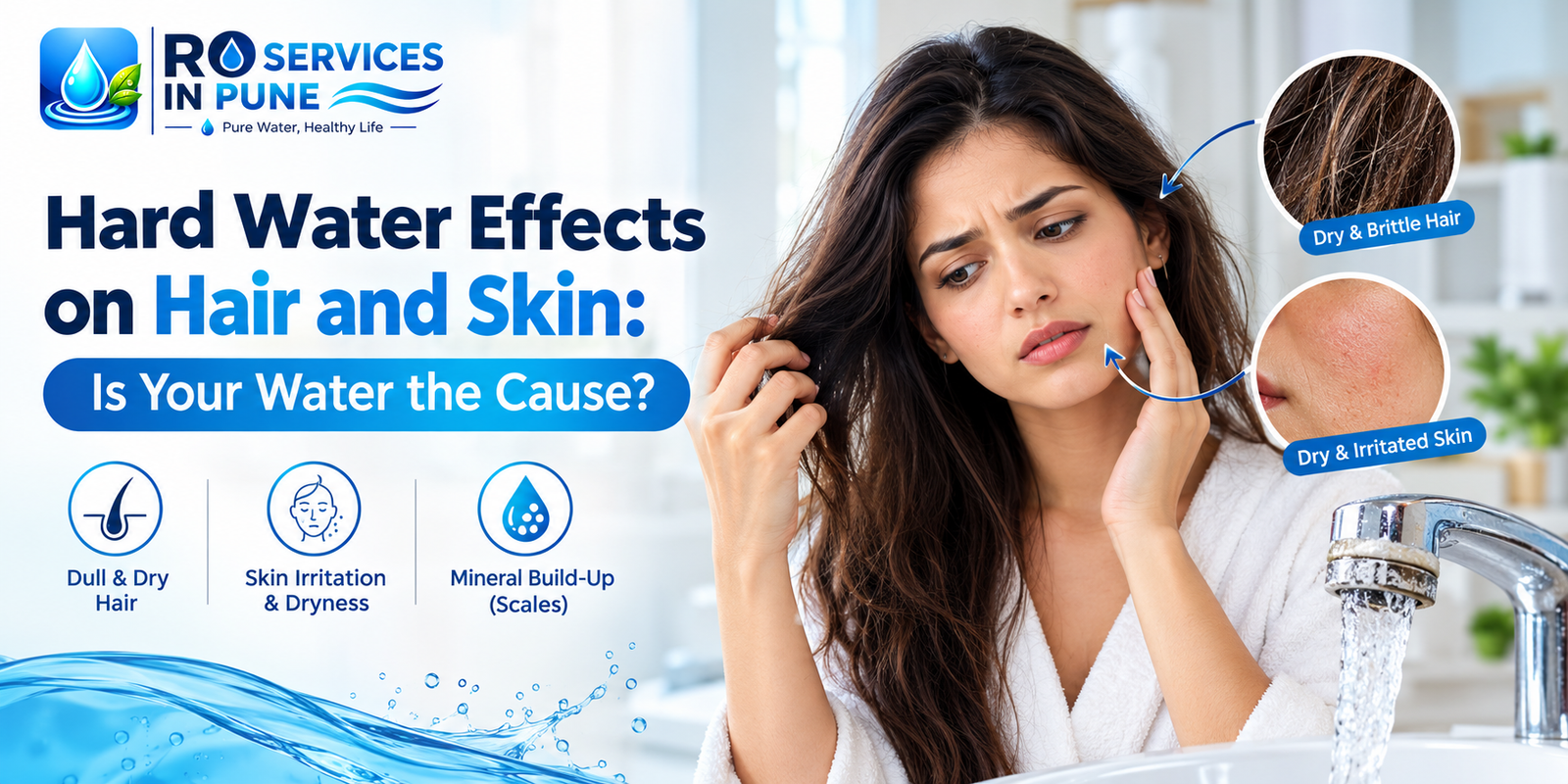 Hard Water Effects on Hair and Skin