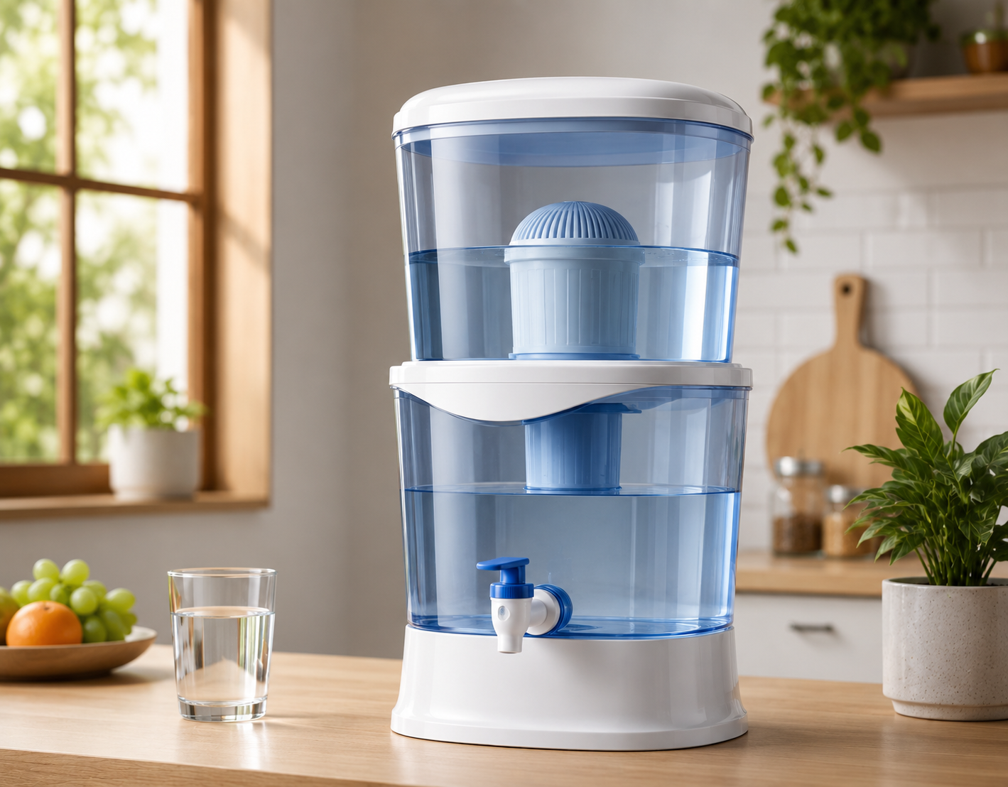 Non-Electric Gravity Water Purifier