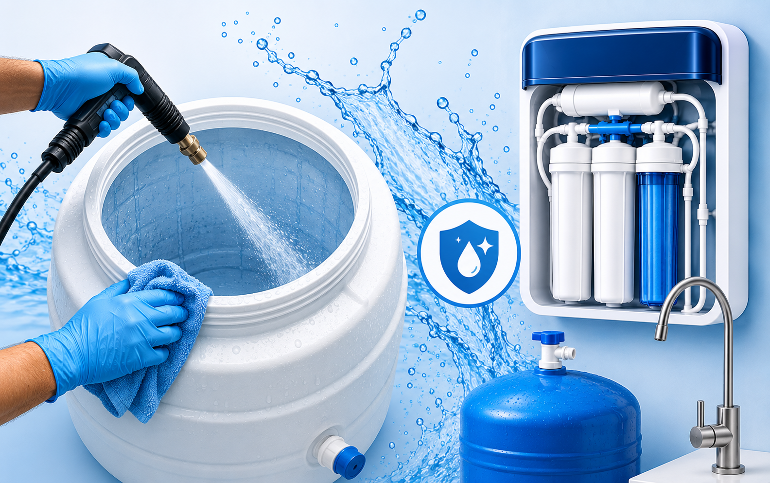 Water Purifier Cleaning Service
