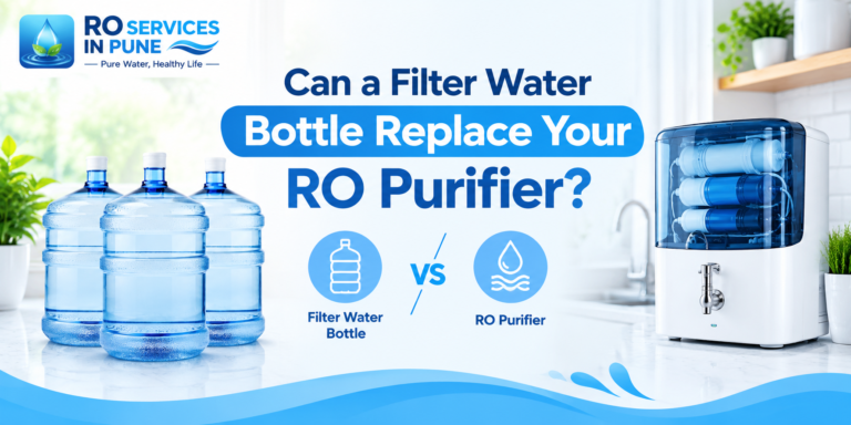 Can a Filter Water Bottle Replace Your RO Purifier?